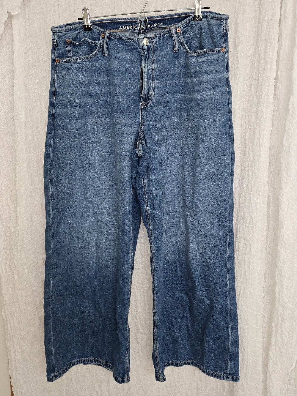 American Eagle Dreamy Drape Wide Leg Jeans